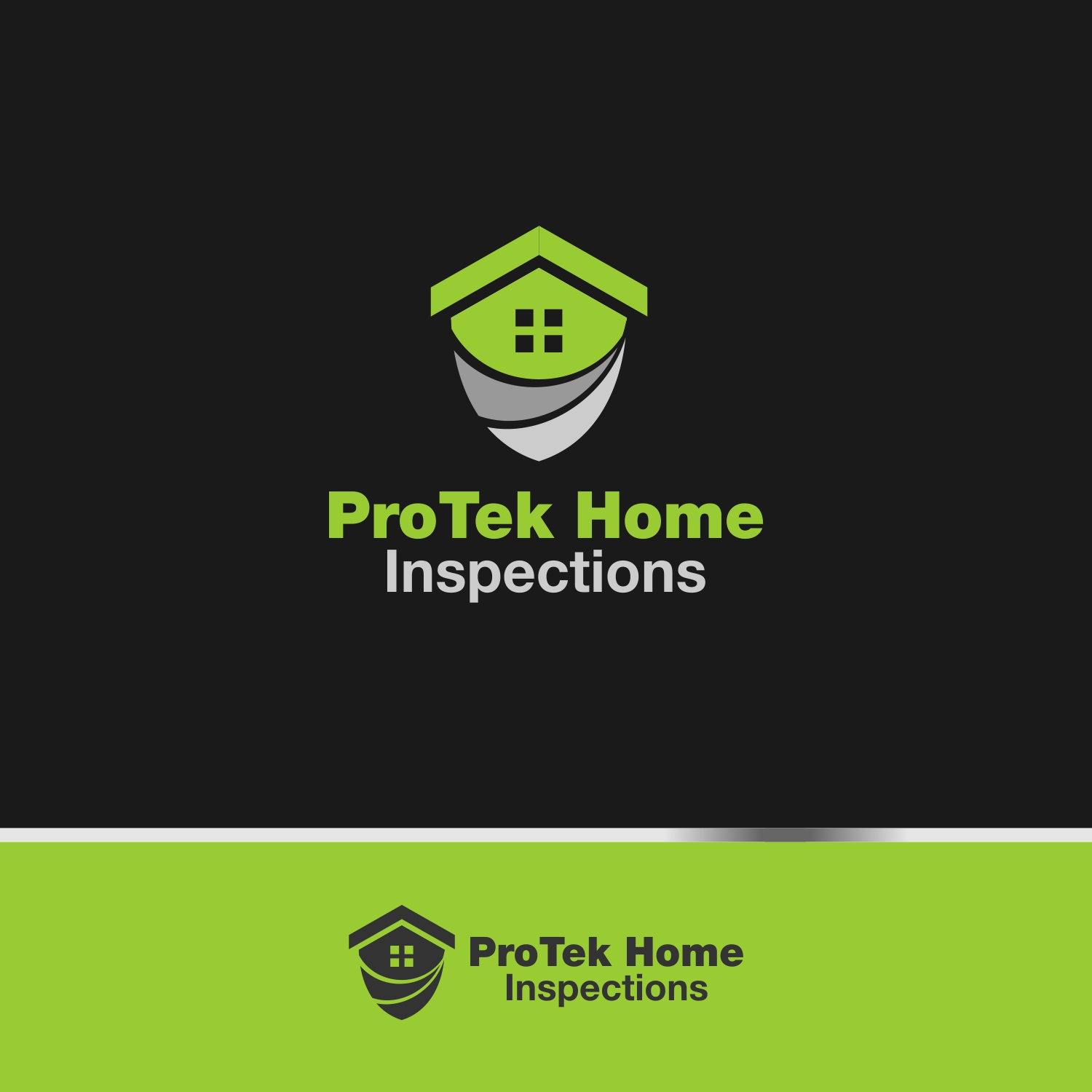 Logo-Design von manto.bjb für ProTek Home Inspections | Design #15139722
