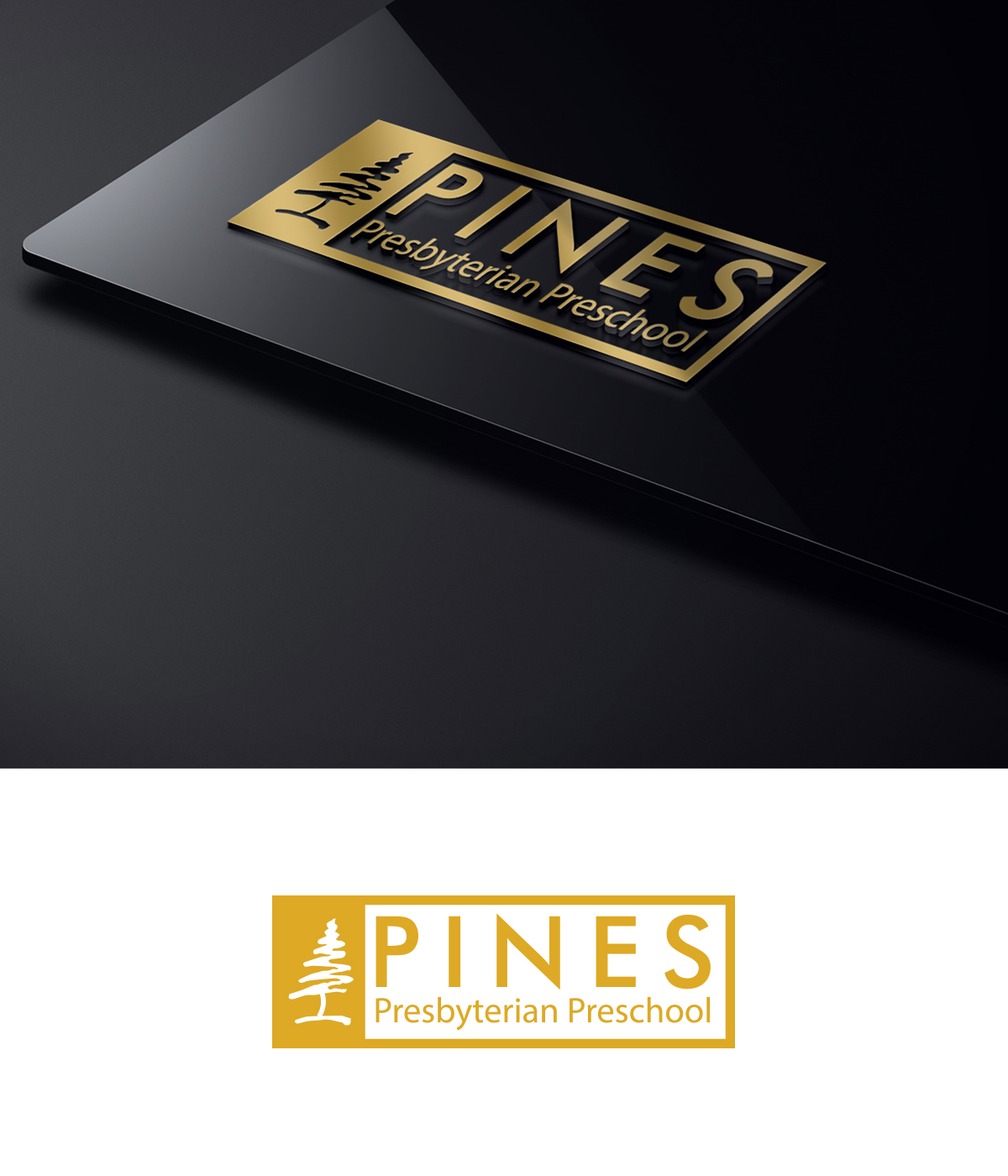 Logo Design by supercreative for Pines Presbyterian Preschool | Design #15132589