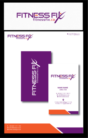 Logo Design by zebronicgraphic for Fitness Fix | Design: #15220597