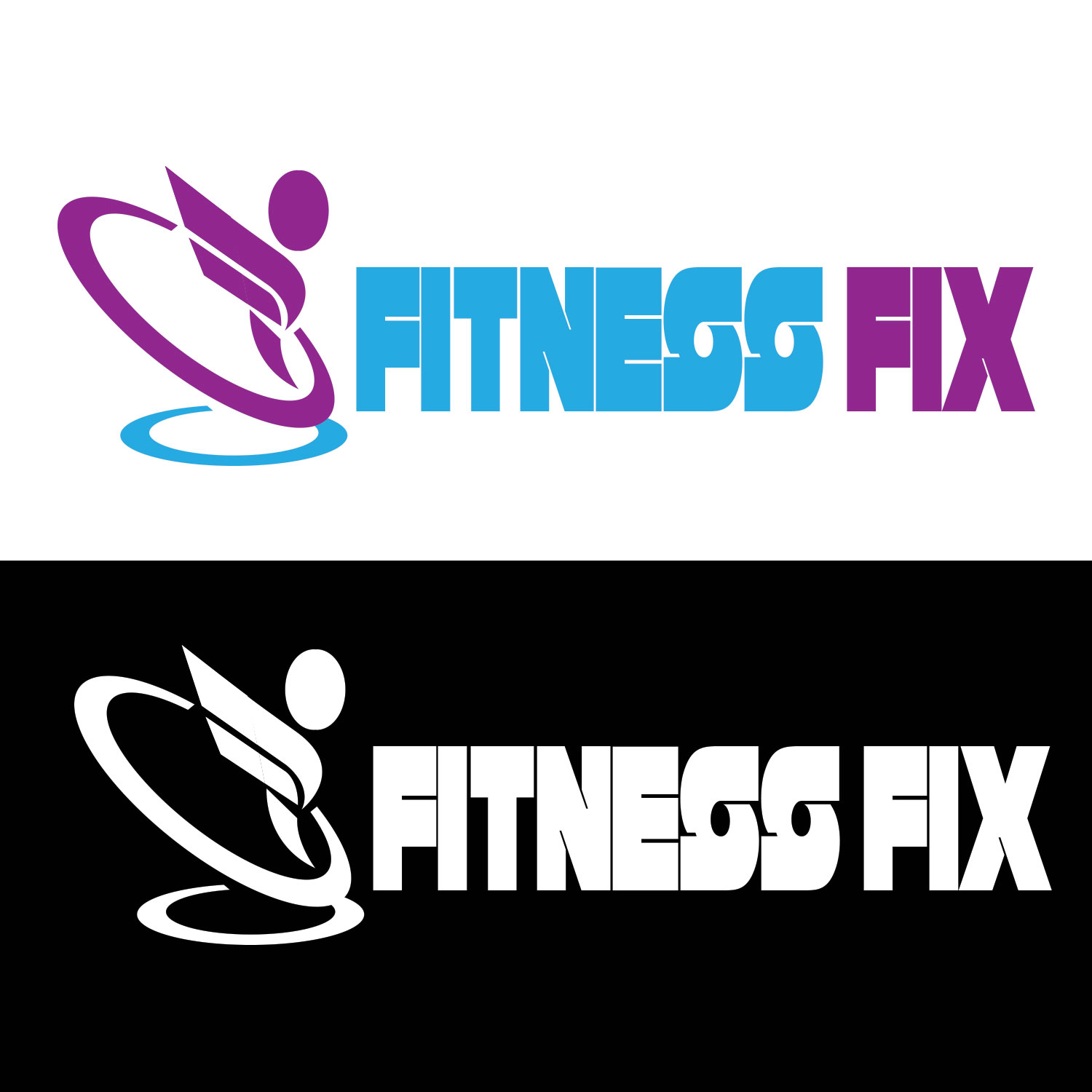 Logo Design by Crowby for Fitness Fix | Design #15133105