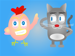 Character Design #1 - Angry Bird Like- for iPhone Apps | Diseño de Personaje por Hatem