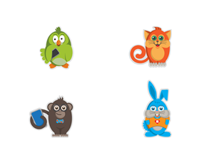 Character Design #1 - Angry Bird Like- for iPhone Apps | Diseño de Personaje por SPOT ON