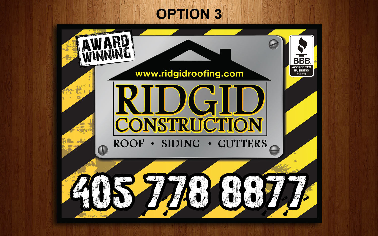 Signage Design by teAmGrafic for RIDGID | Design #15160567
