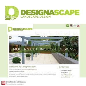 Designascape Landscape Designers | Logo Design by Noche designs