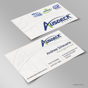 Visitenkarten-Design von Sketchweb für Ausdeck Group | Design #15127923