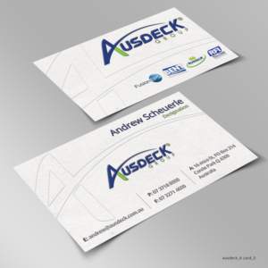 Business Card Design by Sketchweb for Ausdeck Group | Design: #15136854