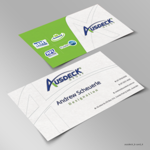 Business Card Design by Sketchweb for Ausdeck Group | Design: #15136856