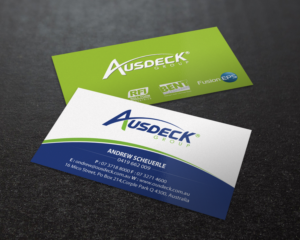Visitenkarten-Design von Brand aid für Ausdeck Group | Design: #15130122