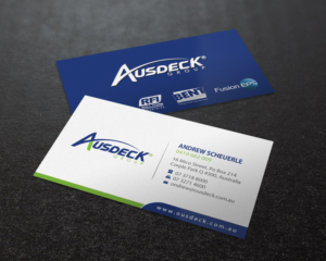 Visitenkarten-Design von Brand aid für Ausdeck Group | Design: #15130125