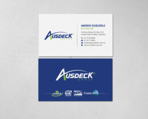 Visitenkarten-Design von chandrayaan.creative für Ausdeck Group | Design: #15130239