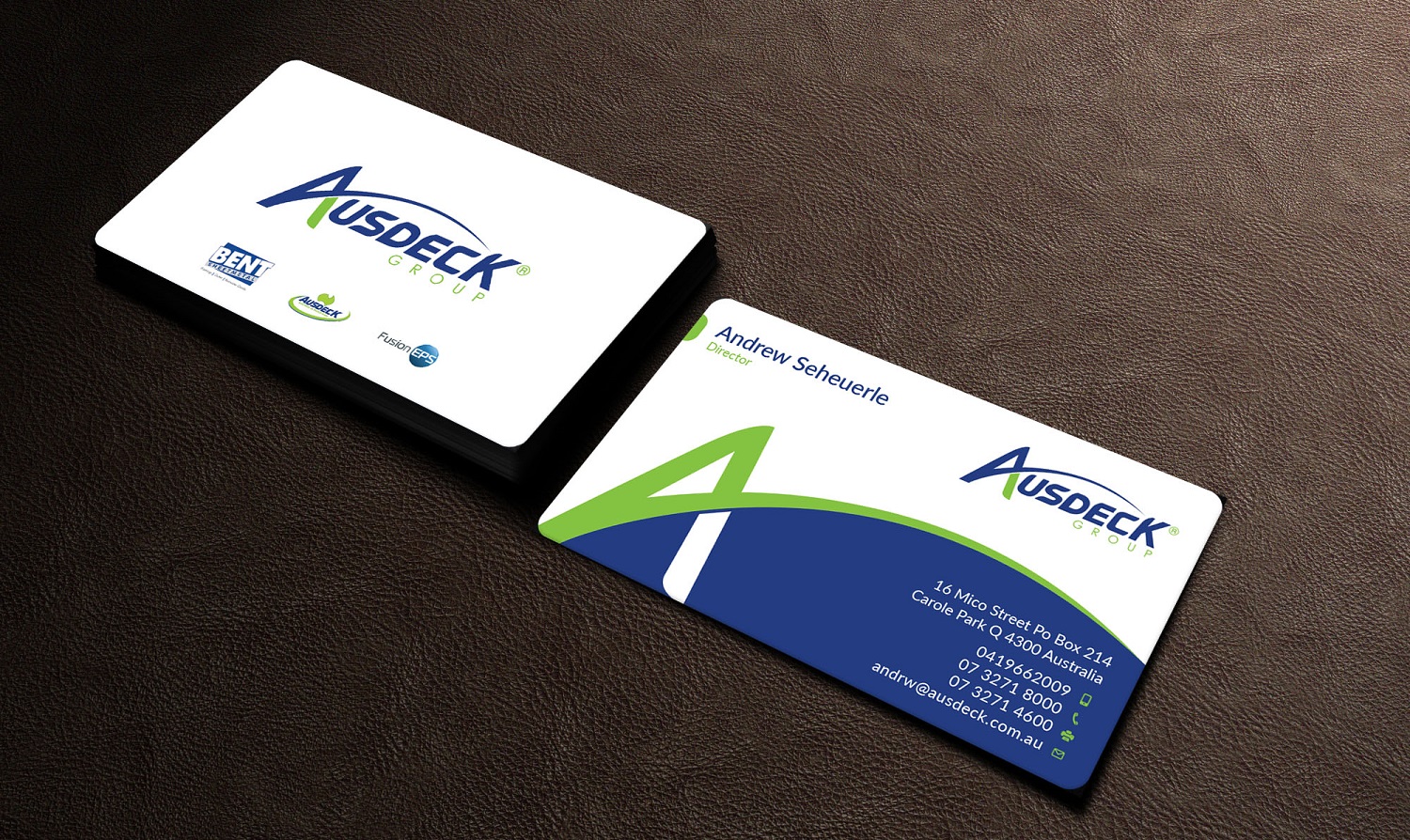 Business Card Design by Graphic Flame for Ausdeck Group | Design #15124535
