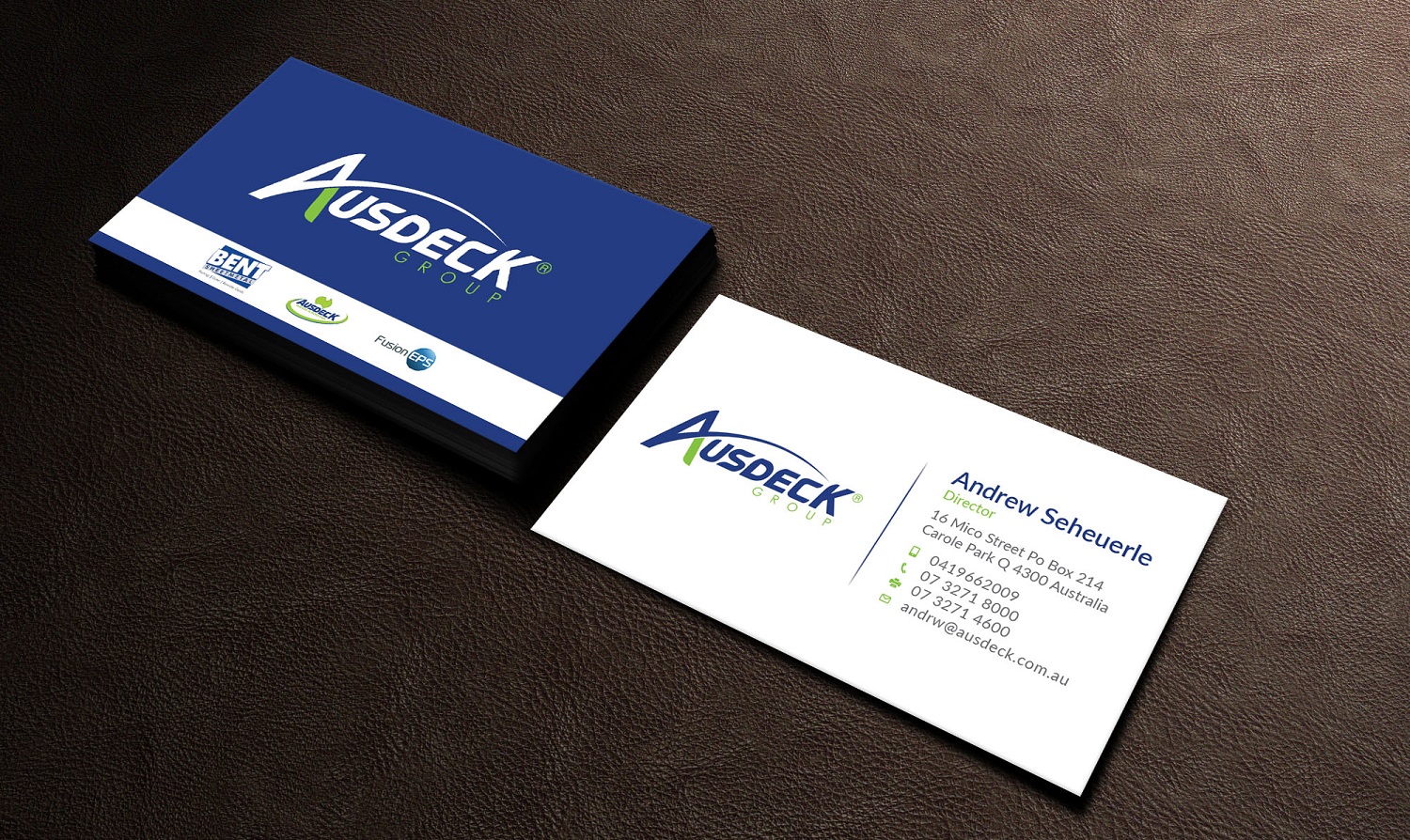Business Card Design by Graphic Flame for Ausdeck Group | Design #15124539