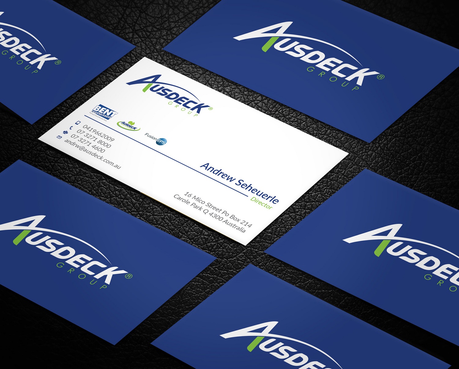 Business Card Design by Graphic Flame for Ausdeck Group | Design #15124562