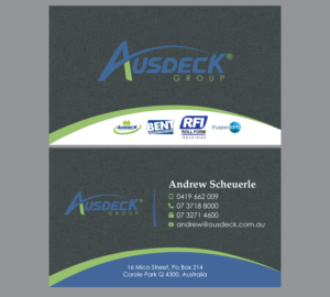 Business Card Design by habibm for Ausdeck Group | Design: #15146460