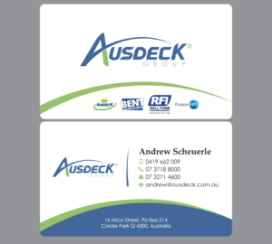 Business Card Design by habibm for Ausdeck Group | Design: #15146479