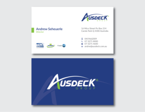 Business Card Design by Rozy for Ausdeck Group | Design: #15124730