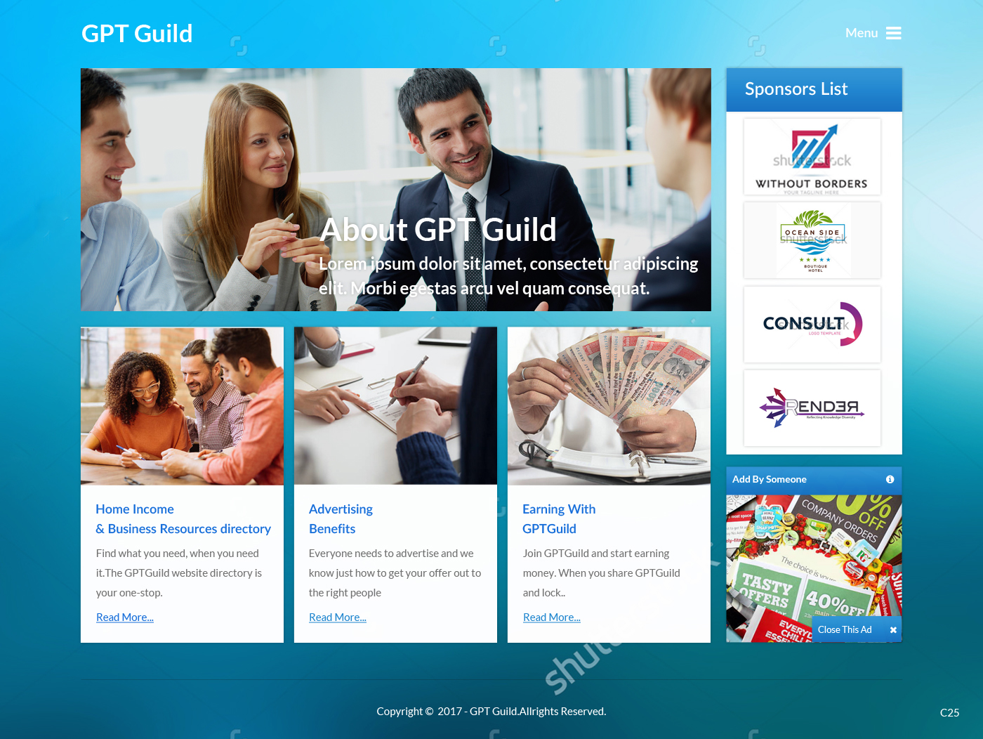 Web Design by pb for American Mail Profits | Design #15129137