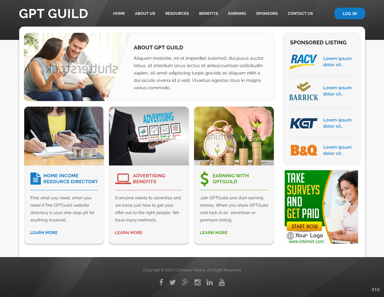 Web Design by pb for American Mail Profits | Design #15130536