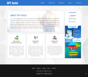 Web Design by pb for American Mail Profits | Design: #15130537