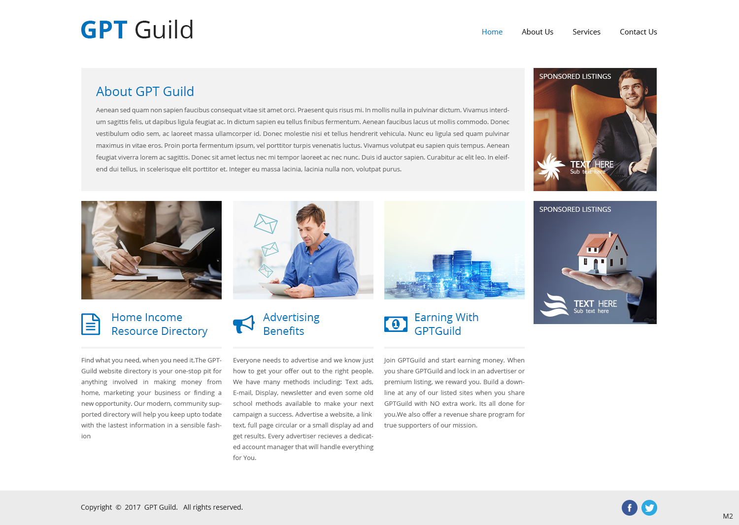 Web Design by pb for American Mail Profits | Design #15130541