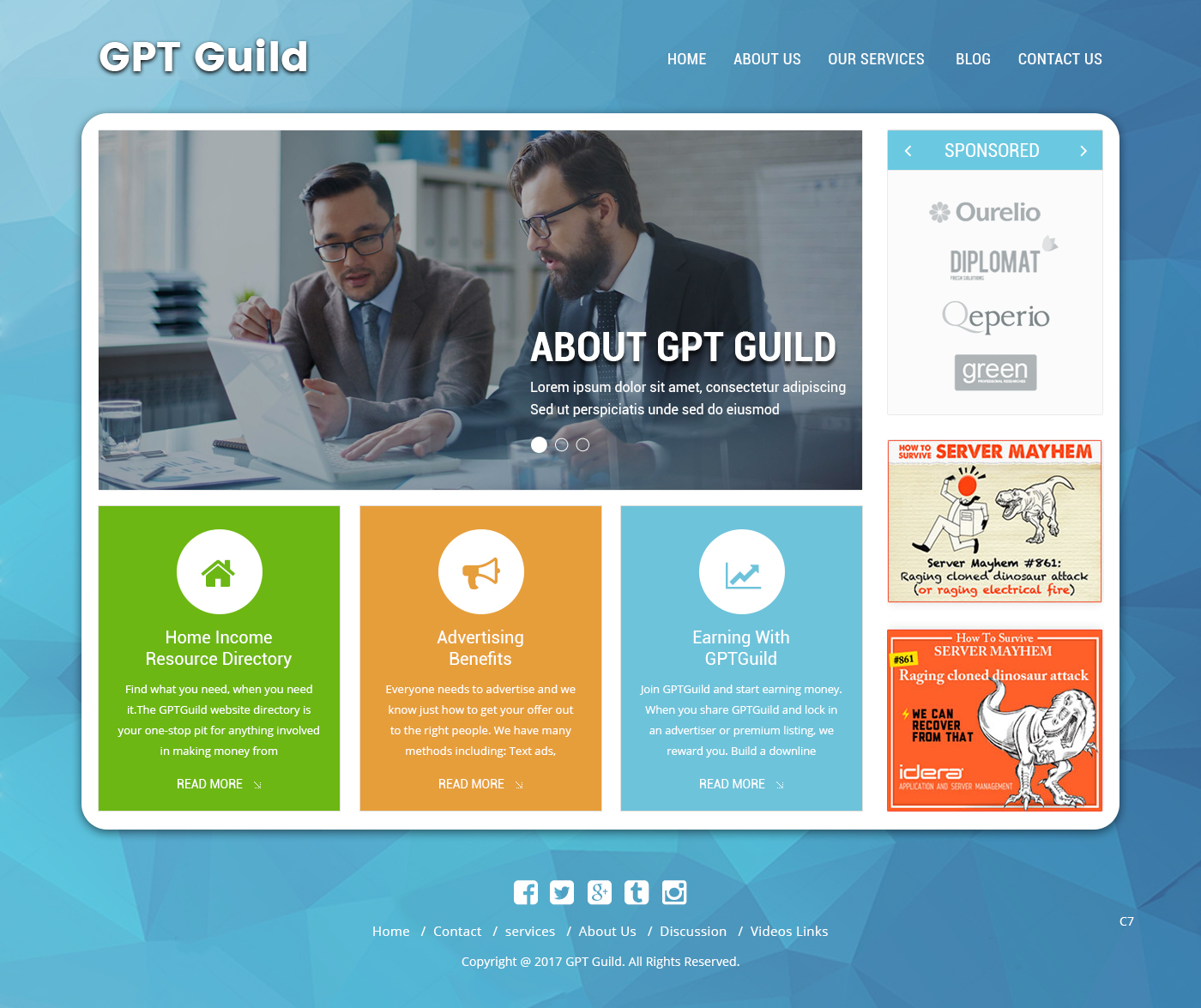Web Design by pb for American Mail Profits | Design #15140845