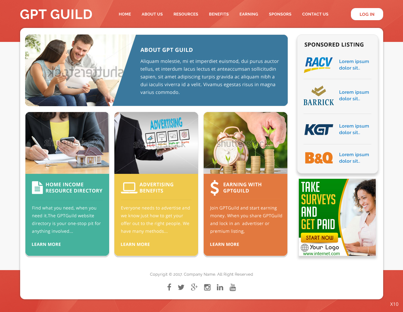 Web Design by pb for American Mail Profits | Design #15167830