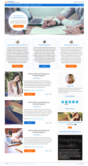 Web Design by Kingdom Vision for American Mail Profits | Design: #15148209