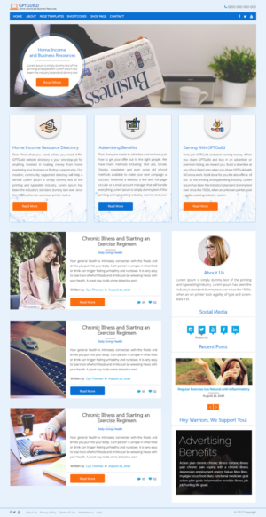 Web Design by Kingdom Vision for American Mail Profits | Design: #15172242