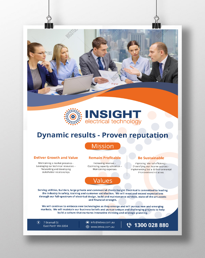 Diseño de Flyer por ecorokerz para IET | Diseño #15126629