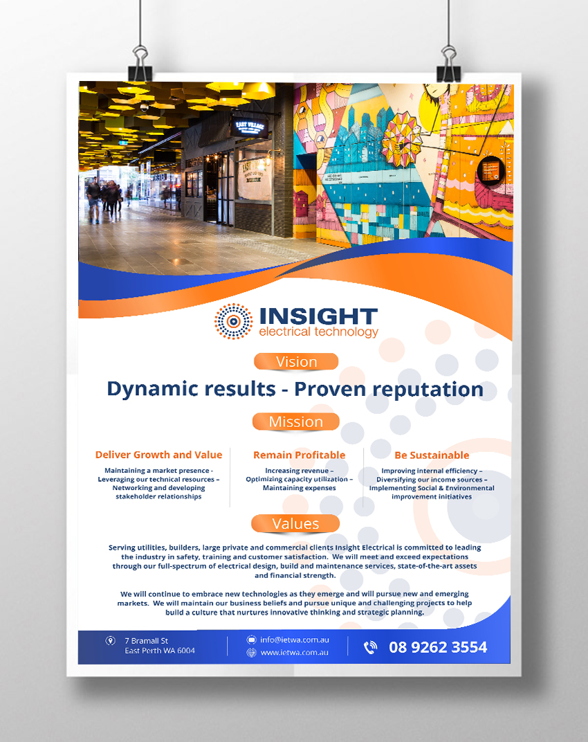 Diseño de Flyer por ecorokerz para IET | Diseño #15134743