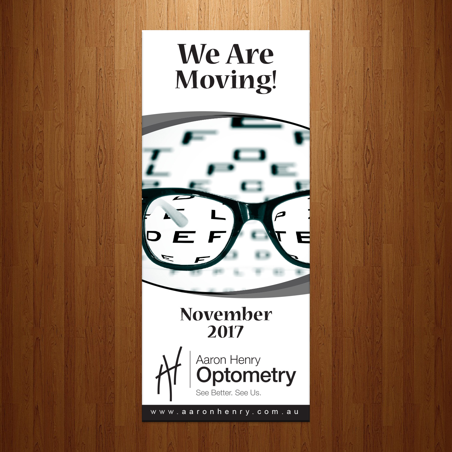 Flyer-Design von theblueart für Aaron Henry Optometry  | Design #15167141