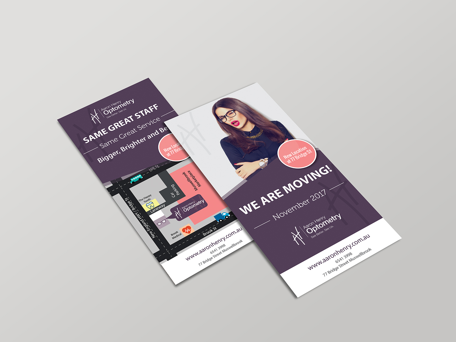 Flyer Design by alex989 for Aaron Henry Optometry  | Design #15166511