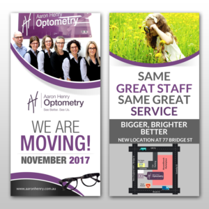 Flyer Design by debdesign for Aaron Henry Optometry  | Design: #15166356