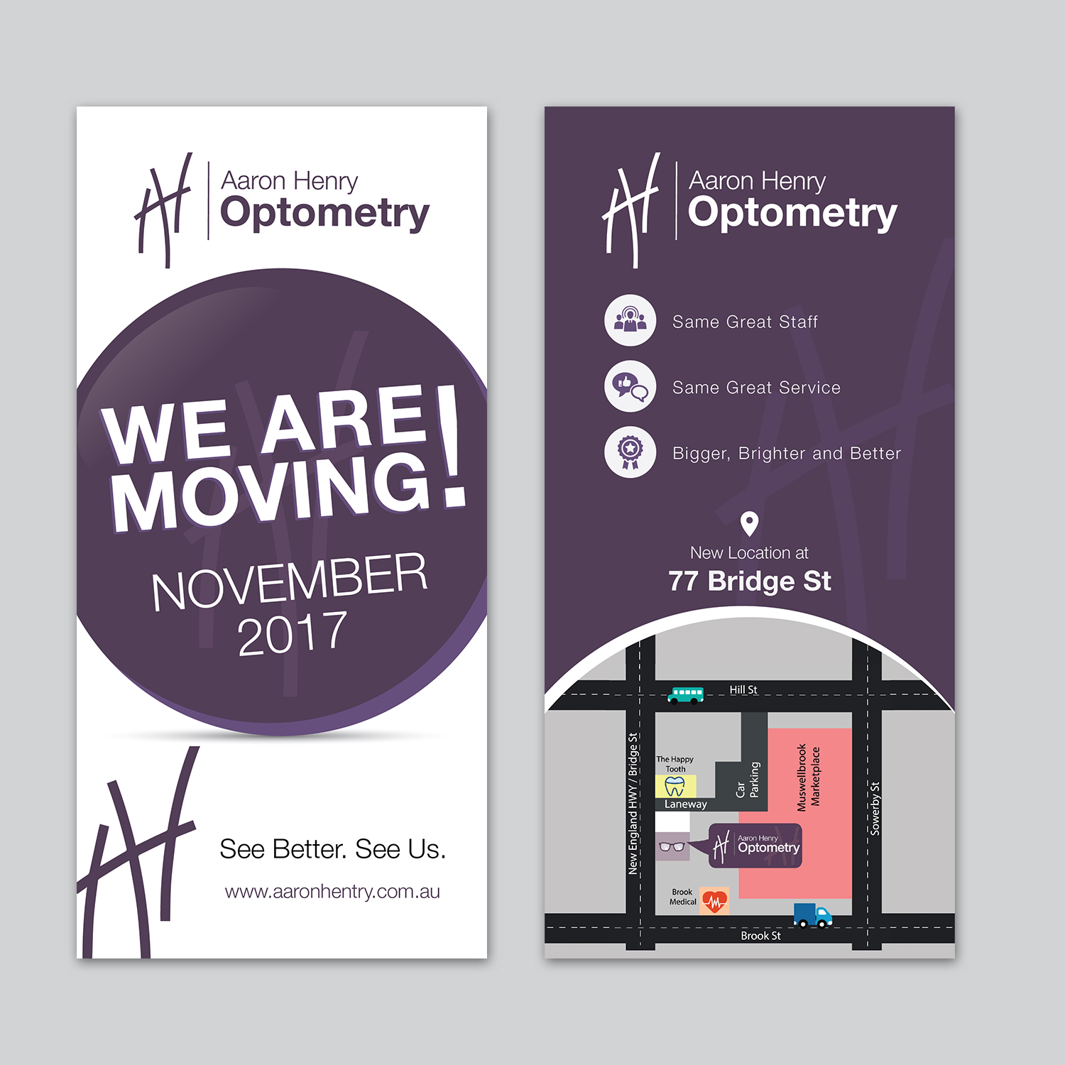 Flyer Design by sun_design for Aaron Henry Optometry  | Design: #15169711