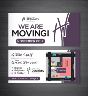 Flyer Design by Deziners Zone for Aaron Henry Optometry  | Design: #15165910