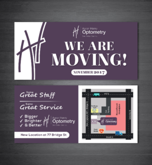 Flyer Design by Deziners Zone for Aaron Henry Optometry  | Design: #15165912