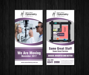 Design de Flyer par ecorokerz pour Aaron Henry Optometry  | Design #15164393