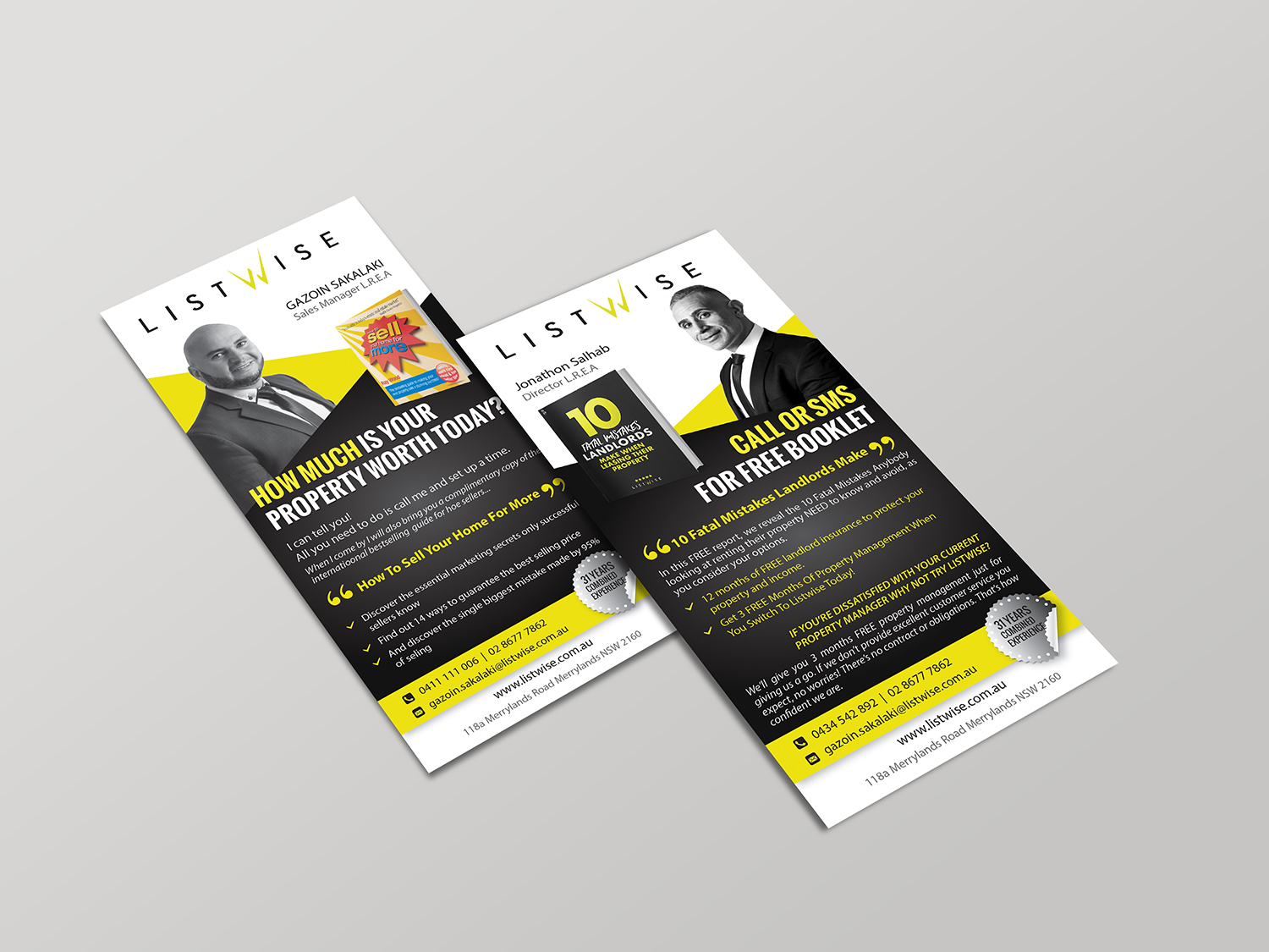 Flyer Design by alex989 for Listwise Realty | Design #15165715