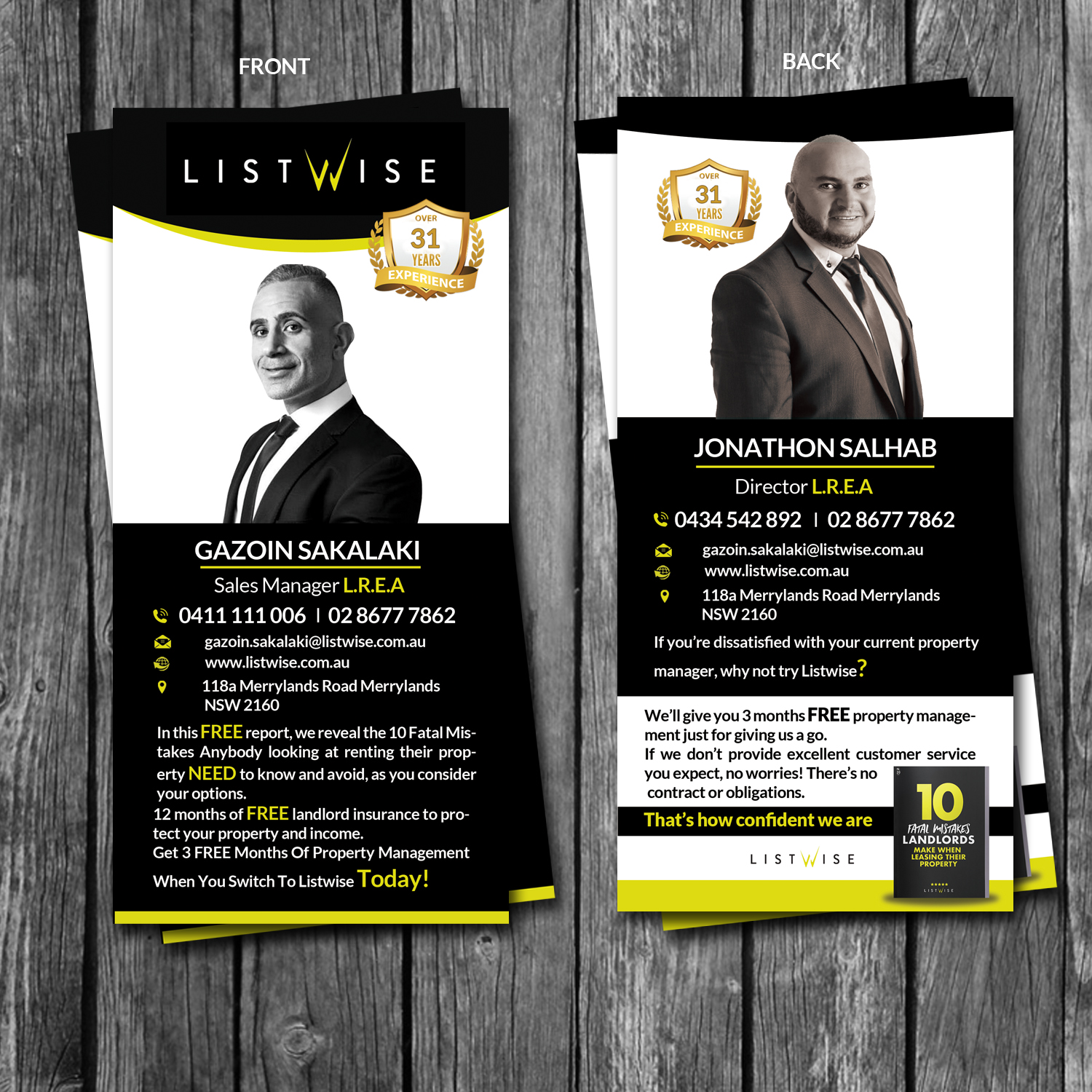 Flyer Design by creative.bugs for Listwise Realty | Design #15139702