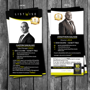 Flyer Design by creative.bugs for Listwise Realty | Design: #15139702