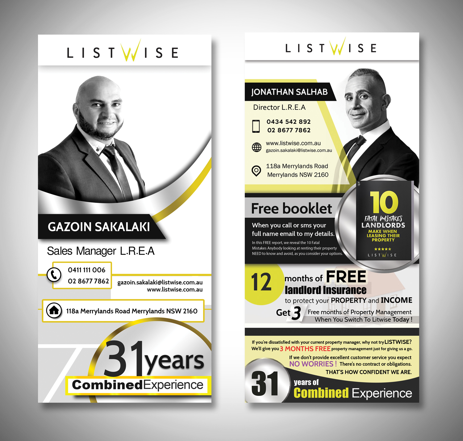Flyer Design by SAI DESIGNS for Listwise Realty | Design #15221193