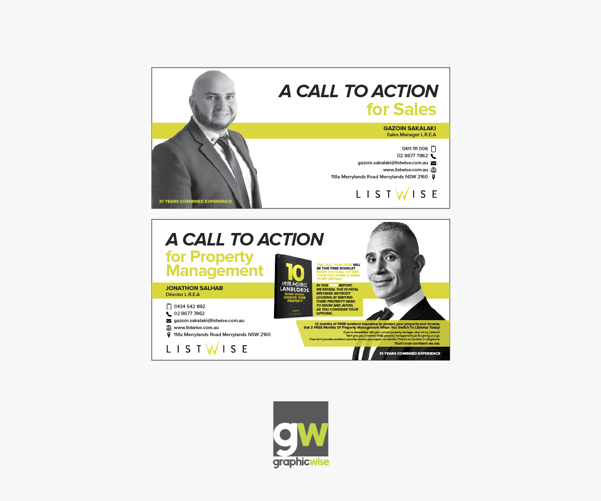 Flyer Design by Bytes Creative for Listwise Realty | Design #15124832