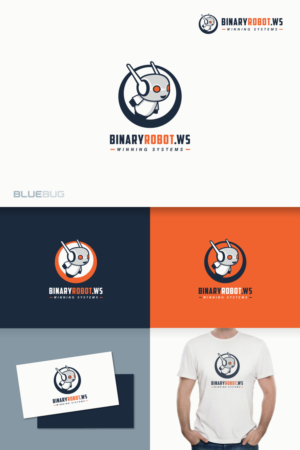 BinaryRobot.ws - Winning Systems | Logo Design by SilverFire