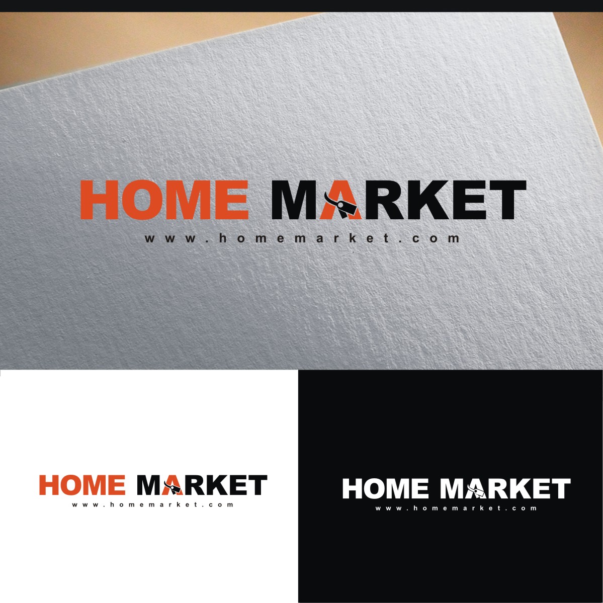 Logo Design by webeezine for HOME MARKET | Design #15174213