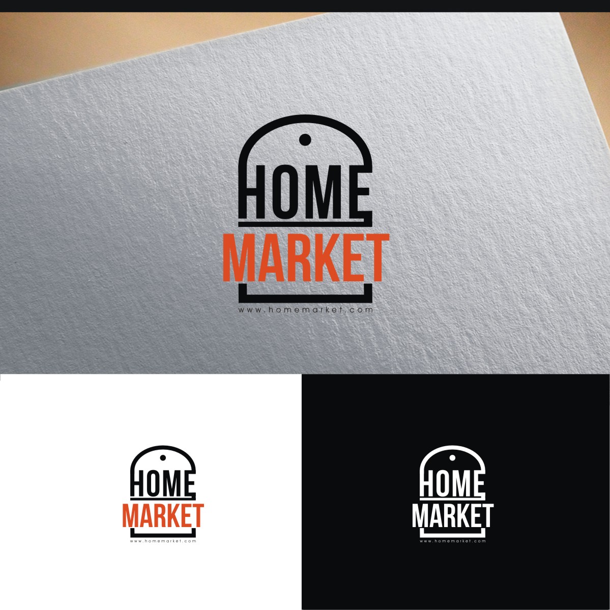 Logo Design by webeezine for HOME MARKET | Design #15174214