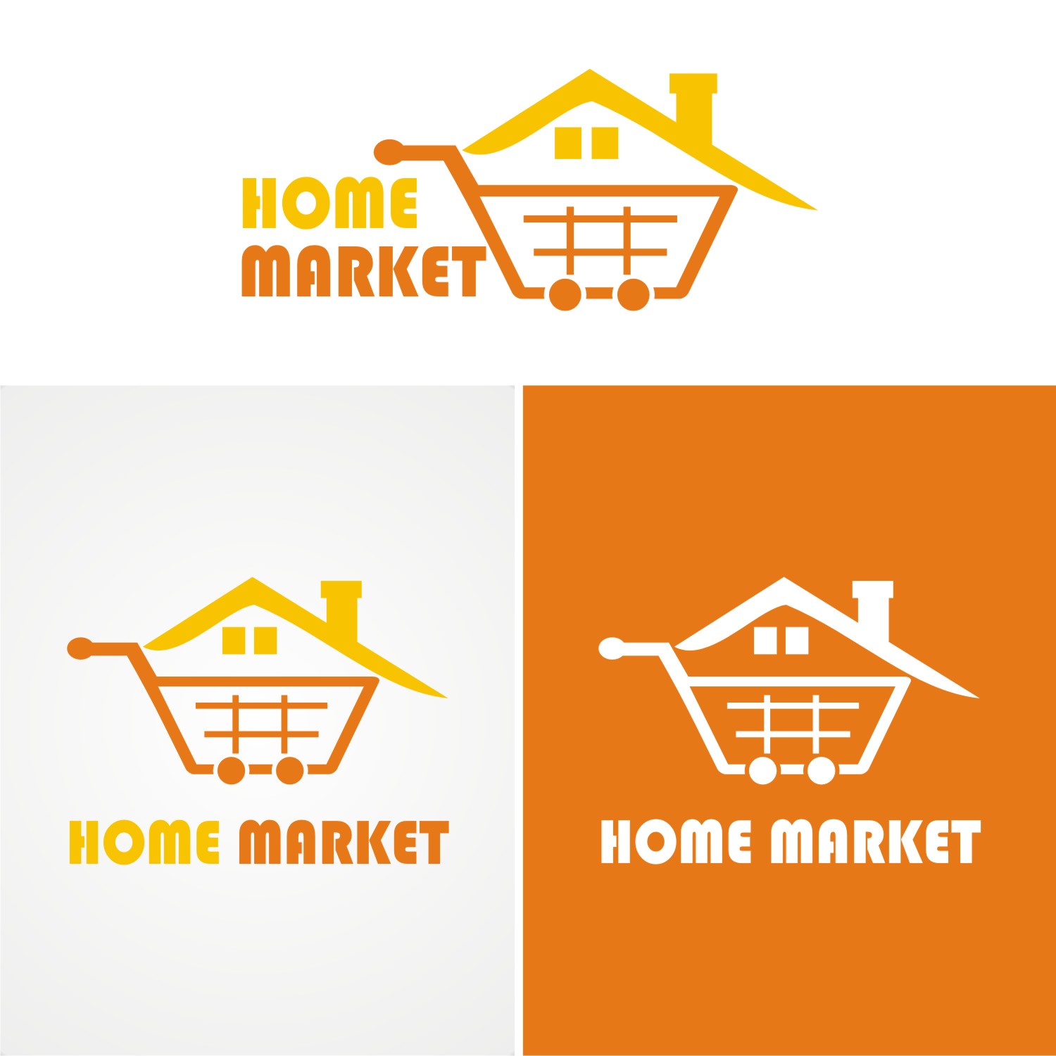 Logo Design by Ahsa_Design for HOME MARKET | Design #15180601