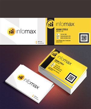 Design de Carte de Visite par D3 pour Infomax | Design : #2572578