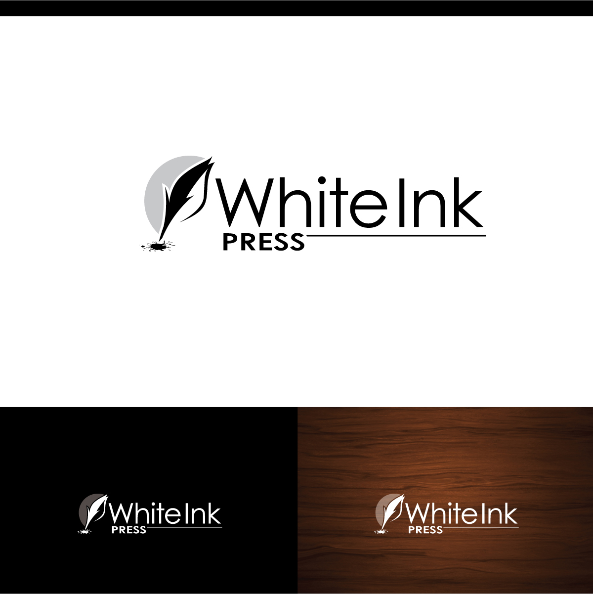 Logo Design by e-graphics for White Ink Press | Design #15138556