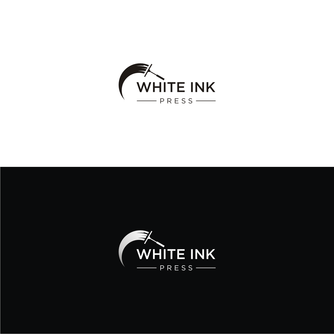 Logo Design by nisumar360 for White Ink Press | Design #15139262