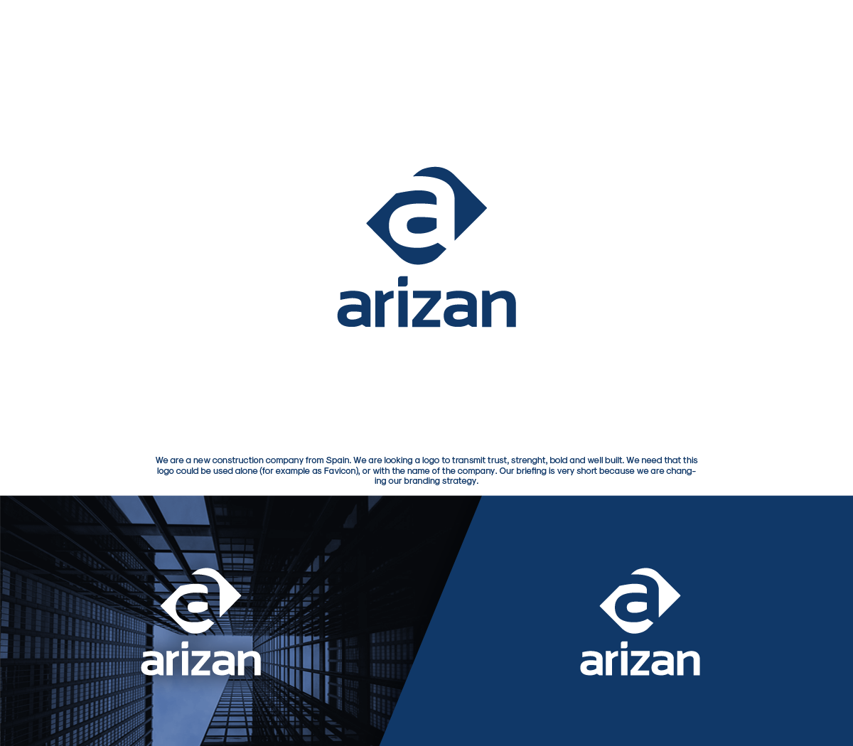 Logo Design by GBDESIGN for Arquitectura Ponderada S.L.U. | Design #15222727